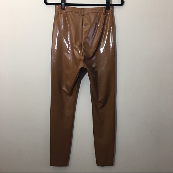 IVY PARK x Adidas Latex Pants Wild Brown Size S - Picture 10 of 15